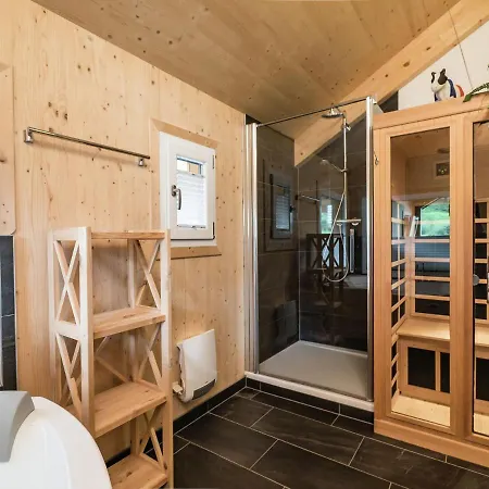 Modern Wooden In Sankt Georgen Ob Murau With Sauna Dağ evi Sankt Lorenzen ob Murau